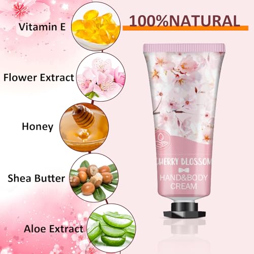 VESPRO 56-Pack Mini Hand Cream Gift Set, Moisturizing Travel Lotion for Women