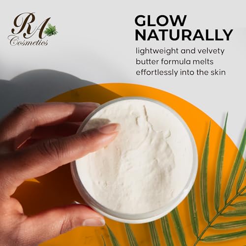 RA COSMETICS Eucalyptus Whipped Shea Butter 12oz - Moisturizing & Nourishing