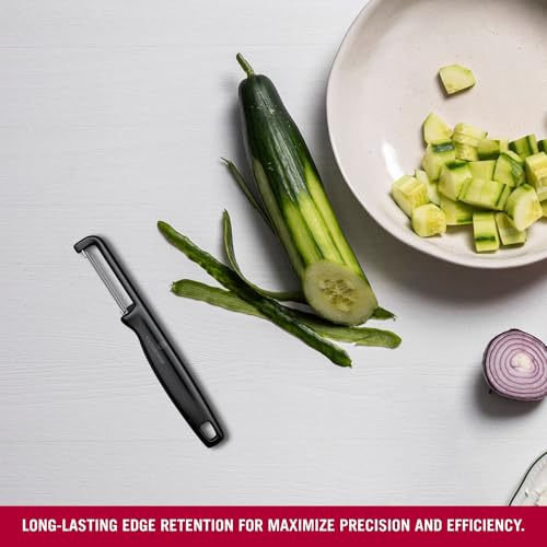 Victorinox Iota Serrated Peeler - Swiss Made, Ergonomic Handle