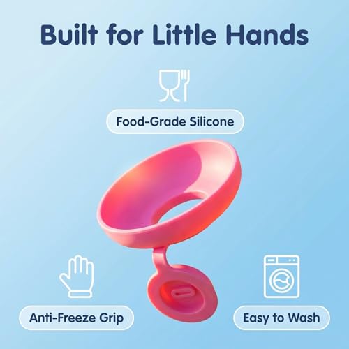 Drip-Free Popsicle Holders for Kids - 6 Pack with Storage Box