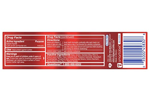 Colgate Optic White Stain Fighter Whitening Toothpaste Gel 4.2 oz Pack of 2