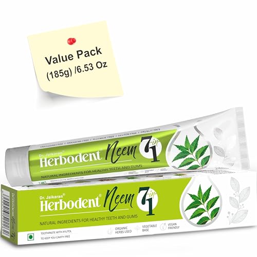 Herbodent Neem 7 in 1 Toothpaste with Xylitol - 6.53oz