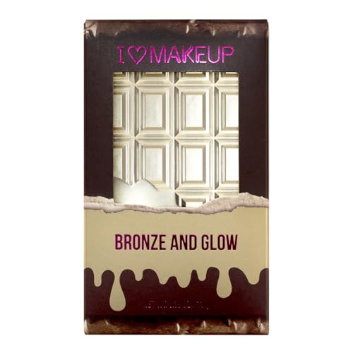 I Heart Revolution Bronze & Glow Chocolate Contour Palette – Face Palette