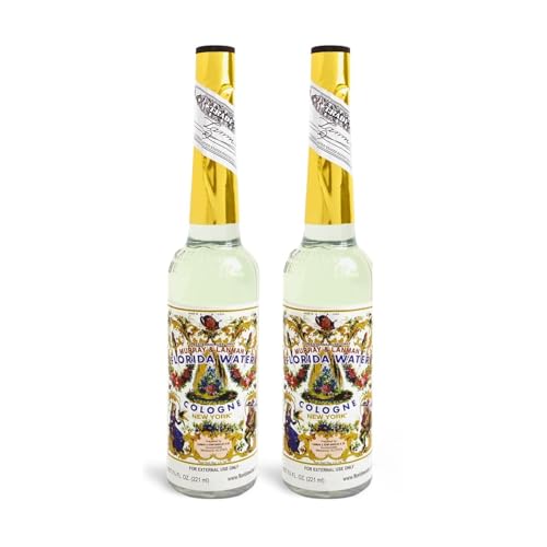 Florida Water, After Shave Cologne, Fresh, Clean Fragrance, 2-Pack of 7.5 Fl Oz, Bottles. | Fragrance