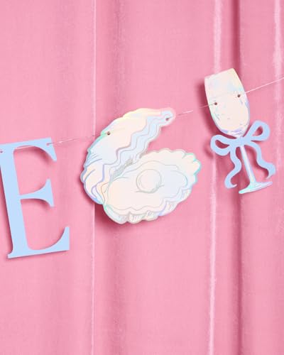 Bride To Be Seashell Banner | Beach Bachelorette Party Decor