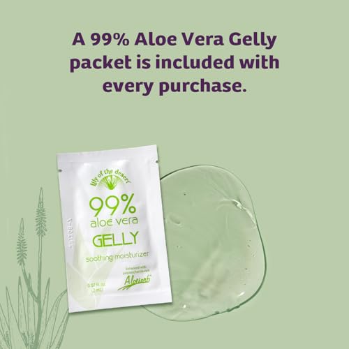 Lily of the Desert 99% Organic Aloe Vera Gelly - Soothing Skin Moisturizer, 16 oz