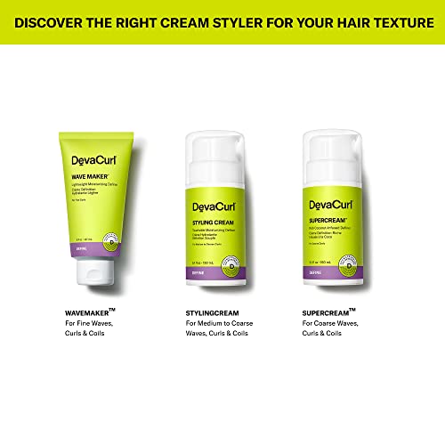 DevaCurl SuperCream | 3 fl oz Warm Coconut - Hydrating Curl Definer