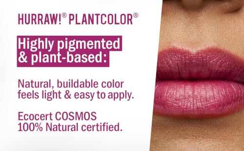 Hurraw! Plantcolor Lip Color №3 - Pink/Purple Vegan Balm