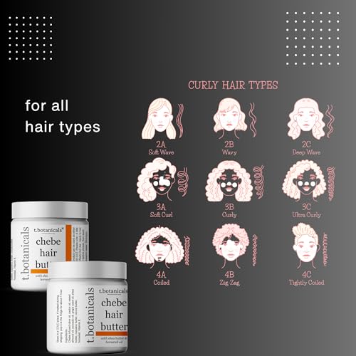 Chebe Hair Growth Set with Lavender Butter & Leave-In Conditioner - 4 oz Each, Pack of 2