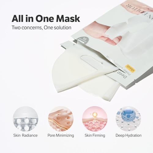 SUNGBOON EDITOR Deep Collagen Overnight Face Mask Pack of 4 – Hydrating & Wrinkle Care