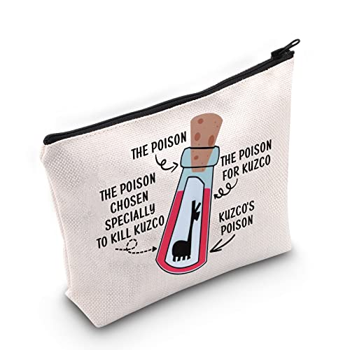 ZJXHPO Llama Poison Makeup Bag - Waterproof Zipper Pouch for Her