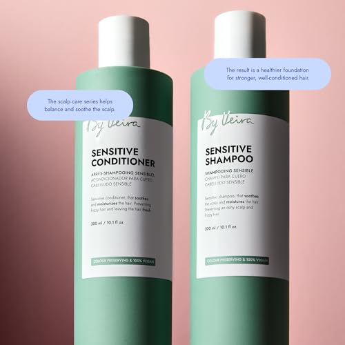 Sensitive Shampoo 10.1 Fl Oz - By Veira (Variation: Sensitive Shampoo 10.1 Fl Oz) Soothes Itchy Scalp
