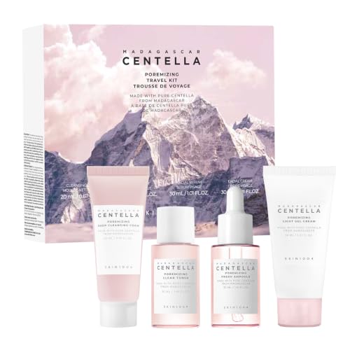 SKIN1004 Madagascar Centella Skin Care Travel Kit - Pore Reducing Set