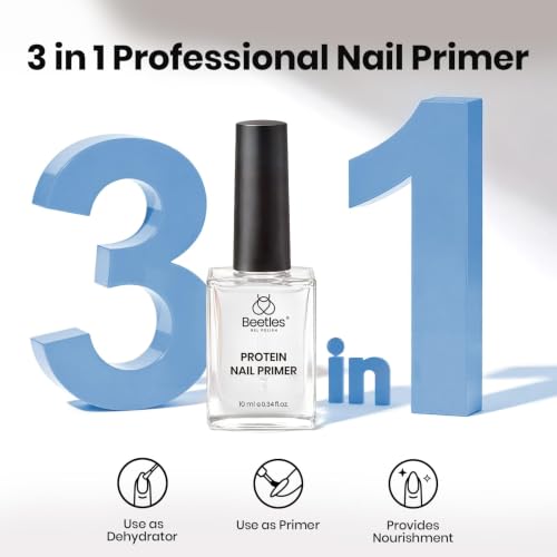 Beetles HEMA-Free Nail Glue & Protein Primer Set, 2x10ml