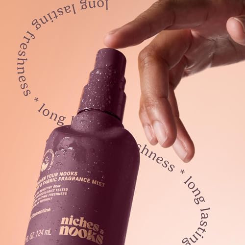 Niches & Nooks pH Balanced Feminine Body Spray - Soft Clementine Scent, 4.2 fl oz