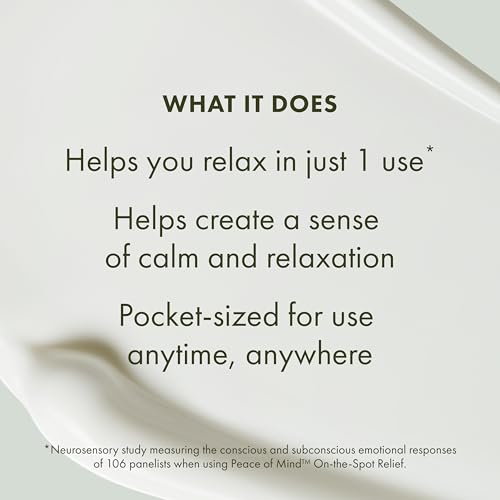 Origins Peace of Mind On-the-Spot Relief - Aromatherapy Essential Oil Blend with Eucalyptus, Peppermint & Basil - Wellness & Relaxation
