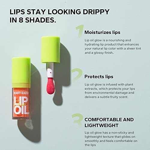 Beauty Glazed Lip Gloss & Lip Liner Set - Rosewood Nude