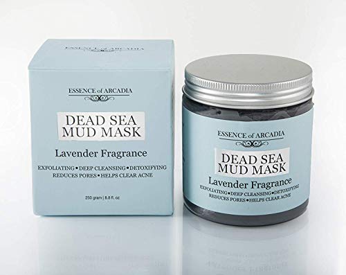 Dead Sea Mineral Mud Mask with Lavender - 8.8 oz Natural Skin Care