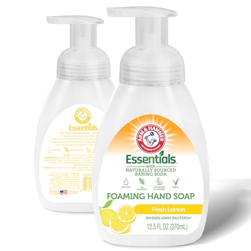 Arm & Hammer Fresh Lemon Foaming Hand Soap with Aloe Vera 12.5 Fl Oz - Pack of 1