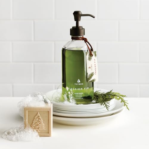 Thymes Frasier Fir Exfoliating Bar Soap - Triple-Milled Pine Scented Soap