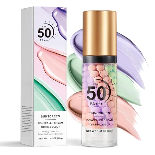 IONSGAKO 3-in-1 Color Correcting Makeup Primer with SPF 50