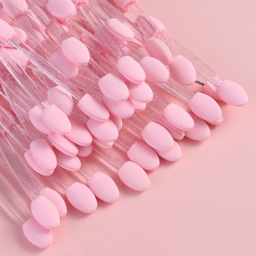 Chrome Nail Applicator - 50pcs Dual-Sided Sponge Brushes