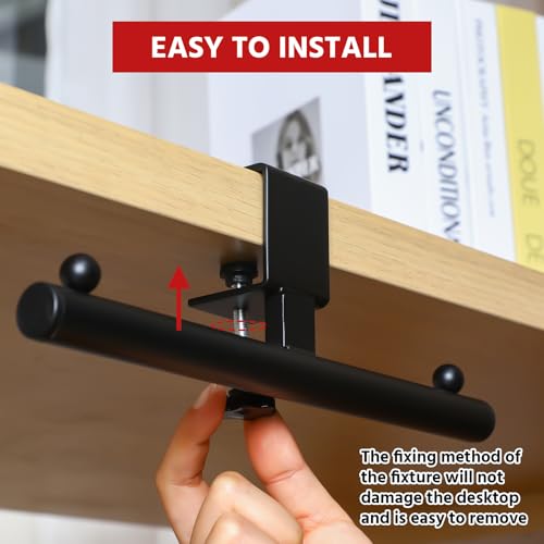 Geelin Heavy-Duty Desk Hook for Backpack and Purse Storage