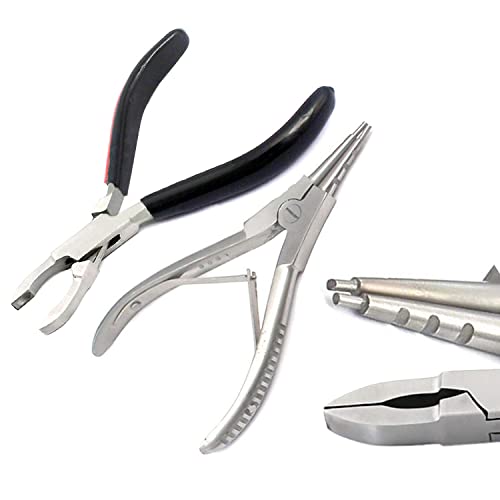 Professional Bead & Body Piercing Ring Opener Closer Set Stainless Steel