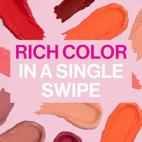 Wet n Wild Mega Last High Shine Lipstick – Nourishing Creamy Color, Pinky Ring (Pack of 2)