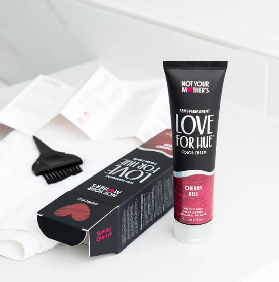 Not Your Mother's Cherry Kiss Semi-Permanent Hair Color Cream - 4.5 fl oz
