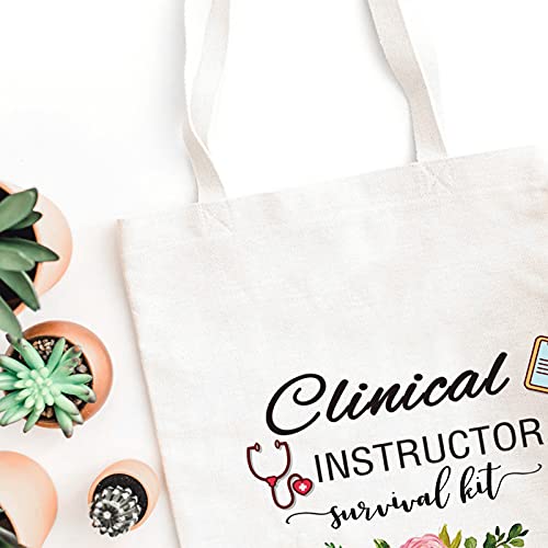 Clinical Instructor Tote Bag - Funny Makeup & Cosmetics Organizer