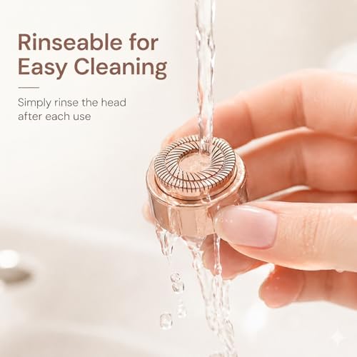 Ceooe 6 Pack Replacement Heads for Flawless Gen 2 Facial Hair Remover - Compatible with Finishing Touch Women's Razor