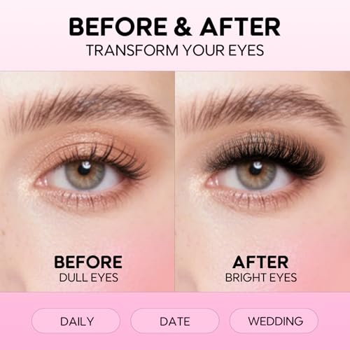 Azenlo Lash Extensions 40D+60D Cluster 240pcs DIY Wispy Lash Clusters 10-16mm Eyelash Clusters for Beginners At Home Individual Thin Band Lash Kit (40D+60D Kit)