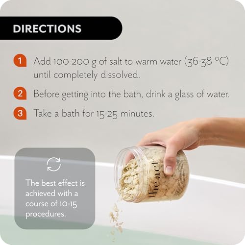 The Act Magnesium Flakes Bath Soak with Ylang Ylang & Lavender - 14.11 oz
