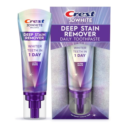 Crest 3DWhite Brilliance Deep Stain Remover Toothpaste - 3.1oz