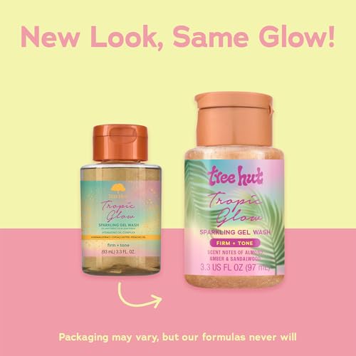 Tree Hut Tropic Glow Foaming Body Wash - Travel Size 3.3 Fl Oz