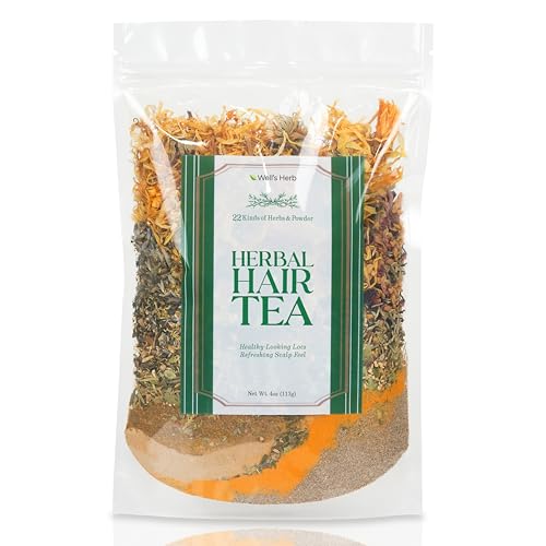Well's Hair Tea Rinse for Growth & Healthy Scalp - 4oz (Pack of 1)