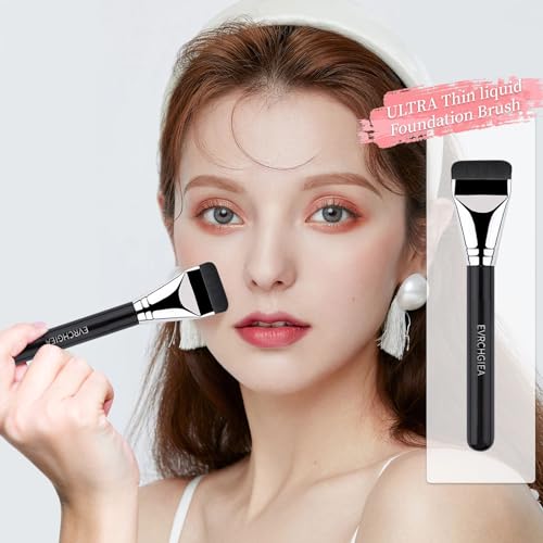 Kabuki Concealer & Foundation Brush Set - 2PCS for Flawless Makeup