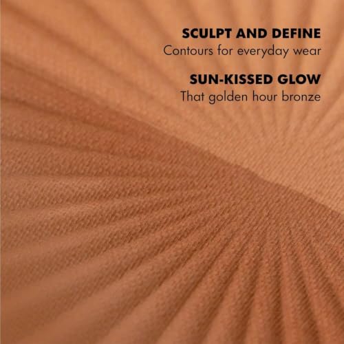 L.A. Girl Bronzer & Highlighter, Golden Hour (Medium/Tan) - Buildable Glow