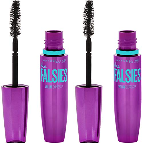 Maybelline Volum' Express The Falsies Washable Mascara - Blackest Black (2 Pack)