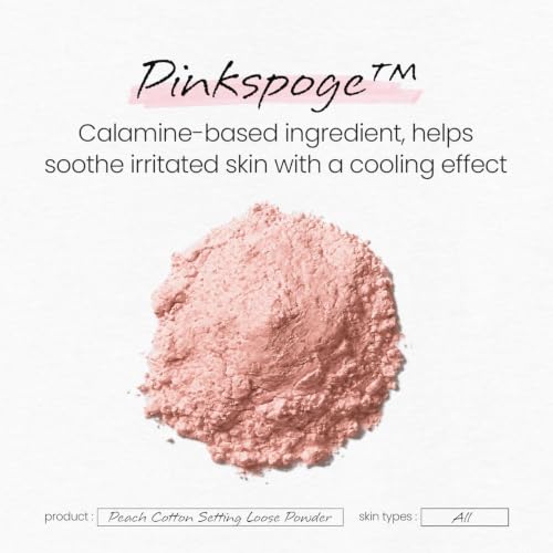 SKINFOOD Peach Cotton Setting Powder for Oily Skin - 15g