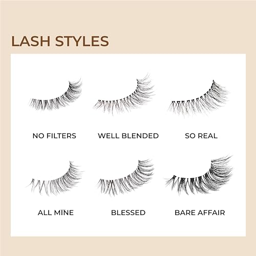 KISS My Lash But Better False Eyelashes - Everyday Volume, Style 'No Filters'