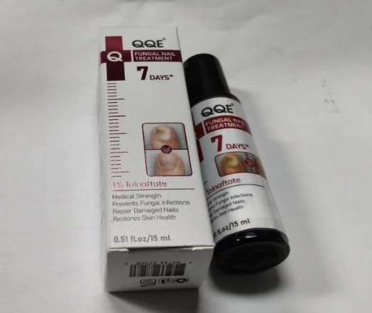 Nail Fungus Treatment - Extra Strength 1% Tolnaftate | Plant-Based Formula for Thickened Nails, 0.51 fl. oz.