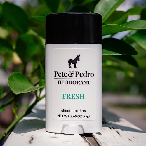 Pete & Pedro Aluminum-Free Deodorant - Eucalyptus Scent 2.65 oz