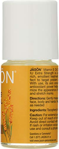 Jason Natural Vitamin E Oil 32,000 IU Extra Strength, 1 Fl Oz - Skin Care Solution