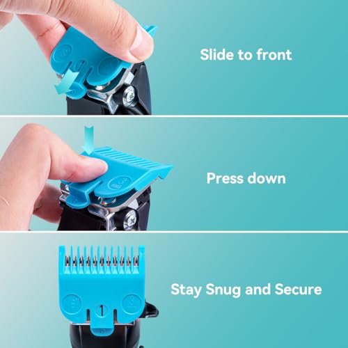 Clipper Guards Set for Wahl Clippers - #1/2, #1 & #1 1/2