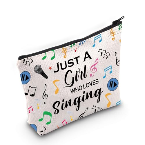 Gzrlyf Just singsingMB Singing Makeup Bag for Music Lovers