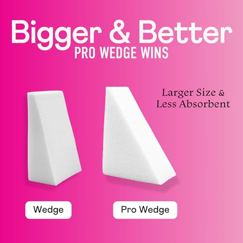 Swisspers Jumbo Latex-Free Cosmetic Wedges - 16 Count Pack of 2