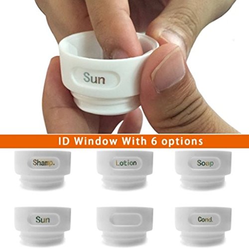 1oz Silicone Travel Bottles - 4 Pack Portable Squeeze Containers - TSA Approved