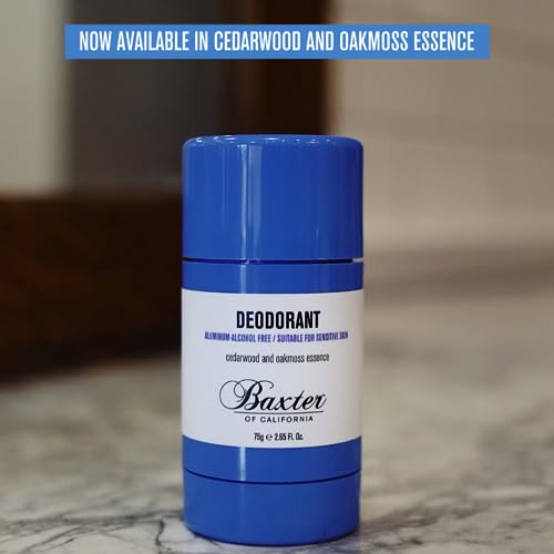 Baxter of California Aluminum-Free Deodorant, Cedarwood & Oakmoss, 2.65 oz
